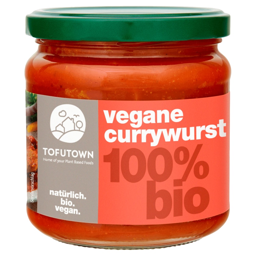 Tofutown Bio Currywurst vegan 350g